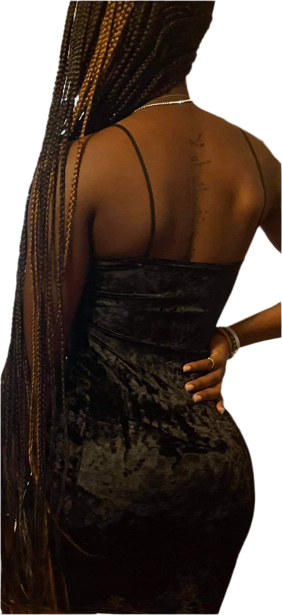 “BADDIE” Dress Black / Medium