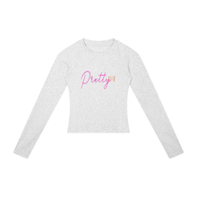 Cargar imagen en el visor de la galería, Pretty Luxe Slim Raglan Long Sleeve T-Shirt