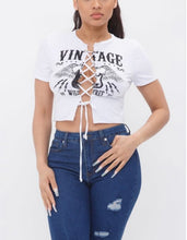 Load image into Gallery viewer, “Vintage” Crop Top