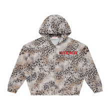 Charger l'image dans la galerie, Hustle Vintage Wash Leopard Full Zip Hoodie
