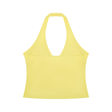 Cargar imagen en el visor de la galería, Pretty Luxe Ruched Halter Yoga Tank Top
