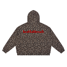 Load image into Gallery viewer, Unisex Leopard Full Zip Hoodie
