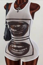 Load image into Gallery viewer, Word of Mouf Romper
