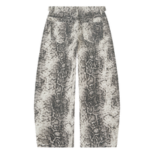 Cargar imagen en el visor de la galería, Snake Print Barrel Leg Pants
