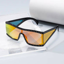 Load image into Gallery viewer, Pretty Techno Studded Sunglasses
