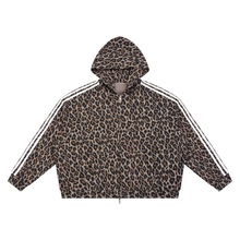 Cargar imagen en el visor de la galería, Hustle Leopard Full Zip Hoodie

