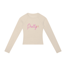 Cargar imagen en el visor de la galería, Pretty Luxe Slim Raglan Long Sleeve T-Shirt
