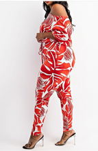 Load image into Gallery viewer, “Flower Bomb” Jumpsuit (Plus Size)
