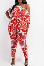 Load image into Gallery viewer, “Flower Bomb” Jumpsuit (Plus Size)
